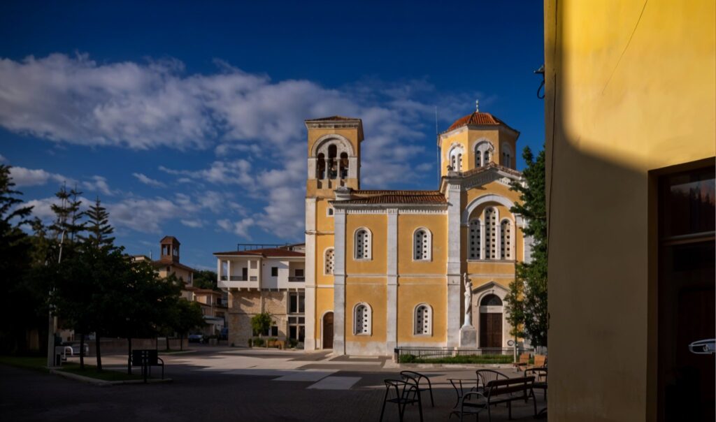 Ιστοσελίδα Άγιος Ιωάννης Μελιγαλά · έργο Tasios Designs