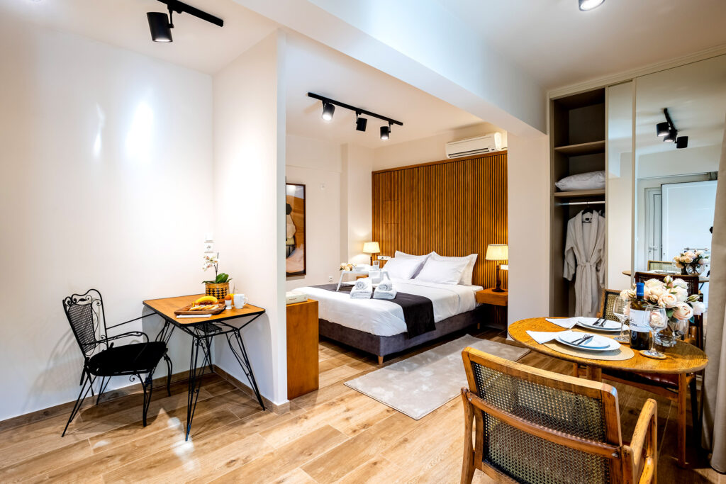Ιστοσελίδα Villys Apartments · έργο Tasios Designs
